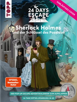 Abbildung von Zhang | 24 DAYS ESCAPE 3D Pop-Up-Adventskalender- Sherlock Holmes und der Schlüssel des Poseidon | 1. Auflage | 2024 | beck-shop.de