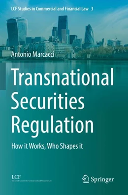 Abbildung von Marcacci | Transnational Securities Regulation | 1. Auflage | 2023 | 3 | beck-shop.de