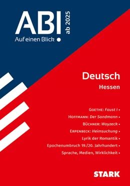 Abbildung von STARK Abi - auf einen Blick! Deutsch Hessen ab 2025 | 1. Auflage | 2024 | beck-shop.de