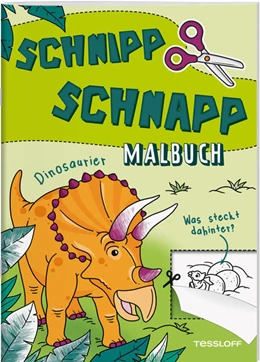 Abbildung von Schnipp Schnapp Malbuch. Dinosaurier. Was steckt dahinter? | 1. Auflage | 2024 | beck-shop.de