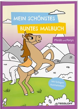 Abbildung von Mein schönstes buntes Malbuch. Pferde und Ponys | 1. Auflage | 2024 | beck-shop.de