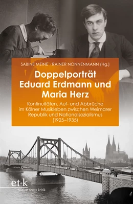 Abbildung von Meine / Nonnenmann | Doppelporträt Eduard Erdmann und Maria Herz | 1. Auflage | 2024 | beck-shop.de