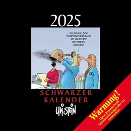 Abbildung von Stein | Uli Stein Schwarzer Kalender 2025: Monatskalender für die Wand | 1. Auflage | 2024 | beck-shop.de