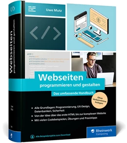 Abbildung von Mutz | Webseiten programmieren und gestalten | 1. Auflage | 2024 | beck-shop.de
