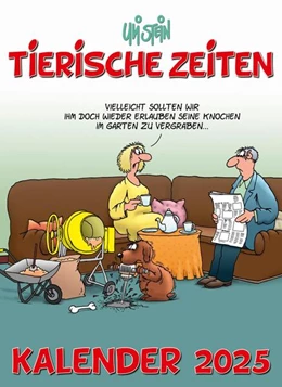 Abbildung von Stein | Uli Stein Tierische Zeiten 2025: Monatskalender für die Wand | 1. Auflage | 2024 | beck-shop.de