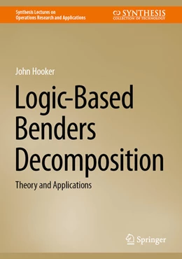 Abbildung von Hooker | Logic-Based Benders Decomposition | 1. Auflage | 2023 | beck-shop.de