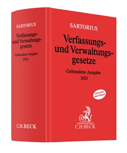 Abbildung von Sartorius | Verfassungs- und Verwaltungsgesetze • Gebundene Ausgabe 2024
 | 1. Auflage | 2024 | beck-shop.de