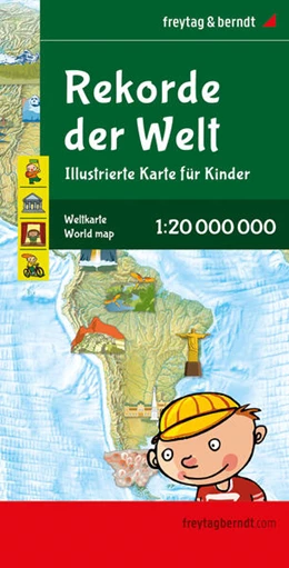 Abbildung von Freytag & Berndt | Weltkarte für Kinder, 1:20.000.000, gefaltet, freytag & berndt | 1. Auflage | 2024 | beck-shop.de