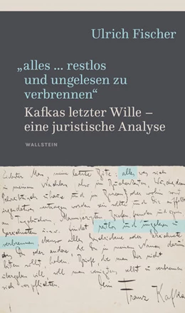 Abbildung von Fischer | 'alles ... restlos und ungelesen zu verbrennen' | 1. Auflage | 2024 | beck-shop.de