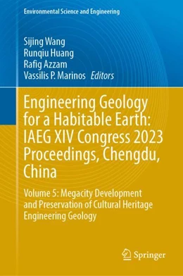 Abbildung von Wang / Huang | Engineering Geology for a Habitable Earth: IAEG XIV Congress 2023 Proceedings, Chengdu, China | 1. Auflage | 2024 | beck-shop.de