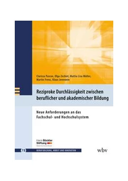 Abbildung von Pascoe / Zechiel | Reziproke Durchlässigkeit zwischen beruflicher und akademischer Bildung | 1. Auflage | 2023 | beck-shop.de