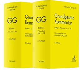 Abbildung von von Münch / Kunig | Grundgesetz-Kommentar: GG | 8. Auflage | 2025 | beck-shop.de