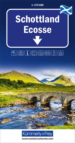 Abbildung von Hallwag Kümmerly+Frey AG | Kümmerly+Frey Regional-Strassenkarte Schottland 1:275.000 | 8. Auflage | 2024 | beck-shop.de