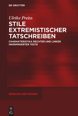 Abbildung von Preiss | Stile extremistischer Tatschreiben | 1. Auflage | 2024 | beck-shop.de