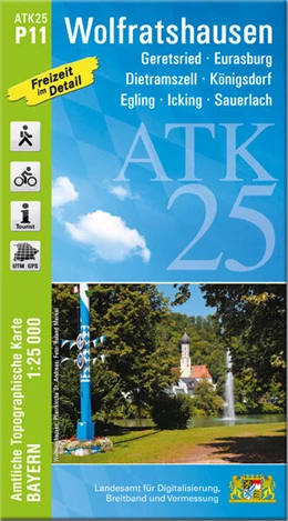 Abbildung von Landesamt für Digitalisierung | ATK25-P11 Wolfratshausen (Amtliche Topographische Karte 1:25000) | 1. Auflage | 2023 | beck-shop.de