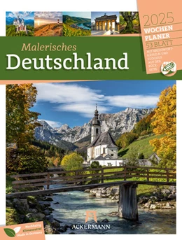 Abbildung von Ackermann Kunstverlag | Malerisches Deutschland - Wochenplaner Kalender 2025 | 1. Auflage | 2024 | beck-shop.de