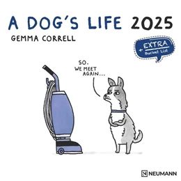 Abbildung von Neumann | A Dog's Life 2025 - Wand-Kalender - Broschüren-Kalender - 30x30 - 30x60 geöffnet - Hunde - Cartoon | 1. Auflage | 2024 | beck-shop.de