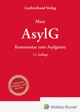 Abbildung von Marx | AsylG - Kommentar | 12. Auflage | 2024 | beck-shop.de