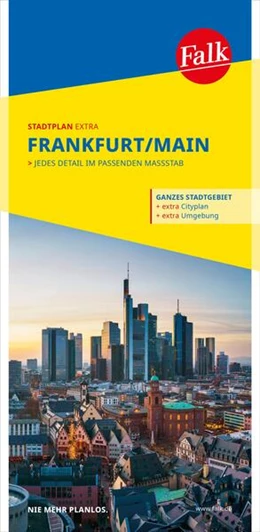 Abbildung von Falk Stadtplan Extra Frankfurt am Main 1:20.000 | 27. Auflage | 2024 | beck-shop.de