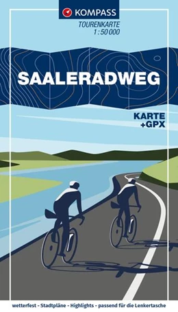 Abbildung von KOMPASS Fahrrad-Tourenkarte Saaleradweg - Von Münchberg nach Schönebeck (Elbe) 1:50.000 | 1. Auflage | 2024 | beck-shop.de