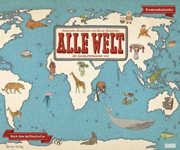 Abbildung von DUMONT Kalender | Alle Welt 2025 - Landkarten-Kalender von DUMONT- Kinder-Kalender -Querformat 60 x 50 cm | 1. Auflage | 2024 | beck-shop.de