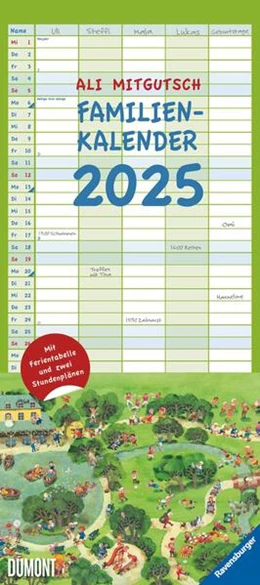 Abbildung von DUMONT Kalender | Ali Mitgutsch Familienkalender 2025 - Wandkalender - Familienplaner mit 5 Spalten - Format 22 x 49,5 cm | 1. Auflage | 2024 | beck-shop.de