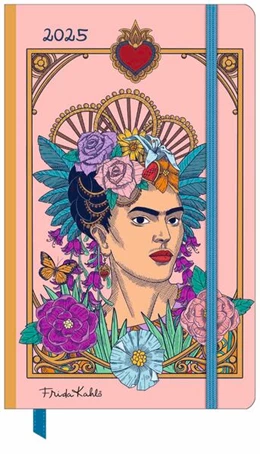 Abbildung von DUMONT Kalender | DUMONT - Frida Kahlo 2025 Wochen-Notizkalender, 13x21cm, Taschen-Kalender mit Verschlussband & Falttasche, mit vielen nützlichen Sonderseiten | 1. Auflage | 2024 | beck-shop.de