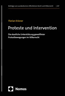 Abbildung von Kriener | Proteste und Intervention | 1. Auflage | 2024 | 327 | beck-shop.de