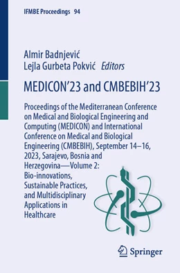Abbildung von Badnjevic / Gurbeta Pokvic | MEDICON'23 and CMBEBIH'23 | 1. Auflage | 2024 | beck-shop.de