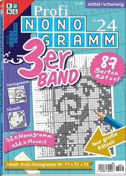 Abbildung von Puzzles | Profi-Nonogramm 3er-Band Nr. 24 | 1. Auflage | 2023 | beck-shop.de