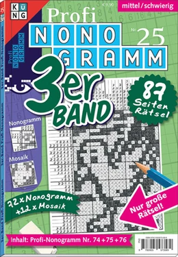Abbildung von Puzzles | Profi-Nonogramm 3er-Band Nr. 25 | 1. Auflage | 2023 | beck-shop.de