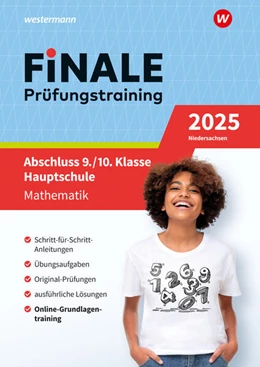 Abbildung von FiNALE Prüfungstraining Abschluss 9./10. Klasse Hauptschule Niedersachsen. Mathematik 2025 | 1. Auflage | 2024 | beck-shop.de