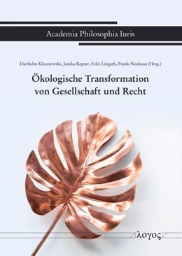 Abbildung von Klesczewski / Kepser | Ökologische Transformation von Gesellschaft und Recht | 1. Auflage | 2023 | beck-shop.de