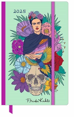 Abbildung von DUMONT Kalender | Frida Kahlo Wochen-Notizkalender klein 2025 - Taschen-Kalender 9x14 cm - mit Verschlussband & Falttasche - Weekly | 1. Auflage | 2024 | beck-shop.de