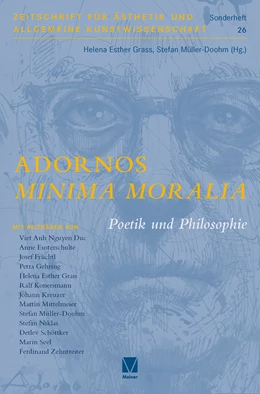 Abbildung von Grass / Müller-Doohm | Adornos 'Minima Moralia' | 1. Auflage | 2024 | beck-shop.de