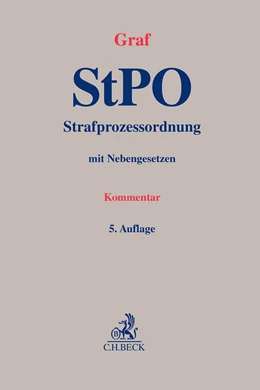 Abbildung von Graf | Strafprozessordnung: StPO | 5. Auflage | 2025 | beck-shop.de