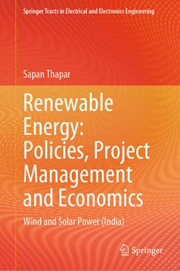 Abbildung von Thapar | Renewable Energy: Policies, Project Management and Economics | 1. Auflage | 2024 | beck-shop.de