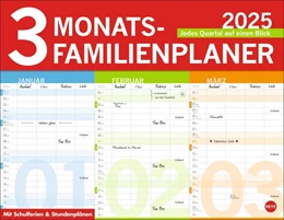 Abbildung von 3-Monats-Familienplaner 2025 | 1. Auflage | 2024 | beck-shop.de