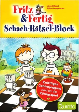 Abbildung von Lengwenus / Hilbert | Fritz&Fertig Schach-Rätselblock | 1. Auflage | 2024 | beck-shop.de