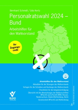 Abbildung von Schmidt / Kertz | Personalratswahl 2024 - Bund | 1. Auflage | 2024 | beck-shop.de