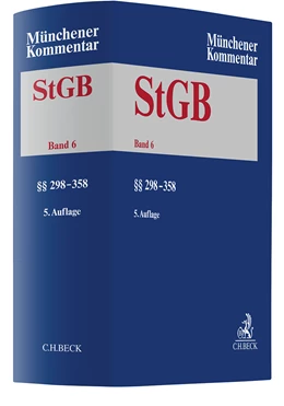 Abbildung von Münchener Kommentar zum Strafgesetzbuch: StGB, Band 6: §§ 298-358 | 5. Auflage | 2025 | beck-shop.de