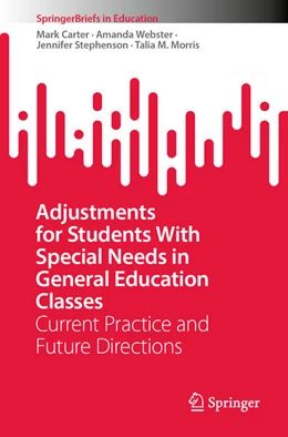 Abbildung von Carter / Webster | Adjustments for Students With Special Needs in General Education Classes | 1. Auflage | 2024 | beck-shop.de