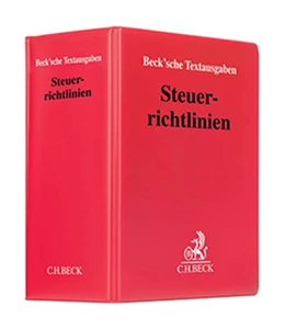 Abbildung von Steuerrichtlinien Ordner 100 mm • 1 Ersatzordner (leer) | 1. Auflage | | beck-shop.de