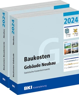 Abbildung von BKI Baukosten Gebäude + Bauelemente Neubau 2024 - Kombi Teil 1-2 | 1. Auflage | 2024 | beck-shop.de