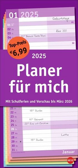 Abbildung von Heye | Basic Planer für mich 2025 | 1. Auflage | 2024 | beck-shop.de