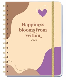 Abbildung von Heye | Happiness blooms from within Spiral-Kalenderbuch A5 2025 | 1. Auflage | 2024 | beck-shop.de