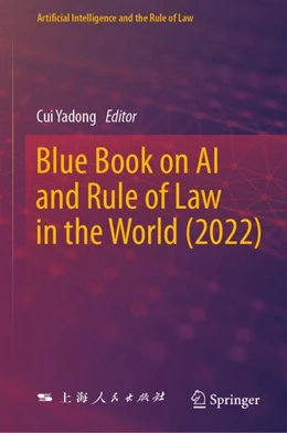 Abbildung von Yadong | Blue Book on AI and Rule of Law in the World (2022) | 1. Auflage | 2024 | beck-shop.de