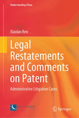 Abbildung von Ren | Legal Restatements and Comments on Patent | 1. Auflage | 2024 | beck-shop.de