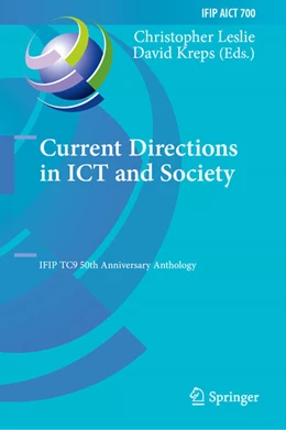 Abbildung von Leslie / Kreps | Current Directions in ICT and Society | 1. Auflage | 2024 | beck-shop.de