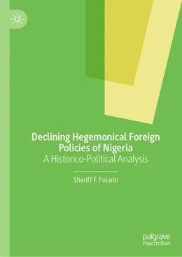 Abbildung von Folarin | Declining Hegemonical Foreign Policies of Nigeria | 1. Auflage | 2024 | beck-shop.de